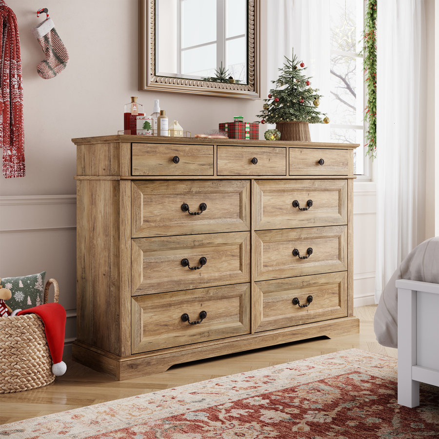 Bridgeport 9 Drawer 53.5'' W Double Dresser